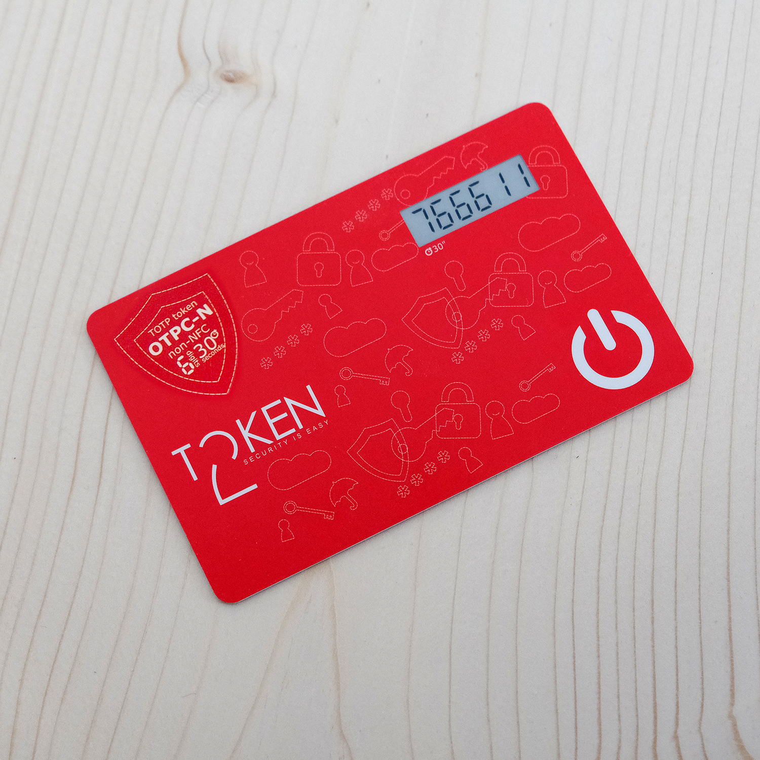 Token2 OTPC-N1 OTP Display card classic TOTP hardware token