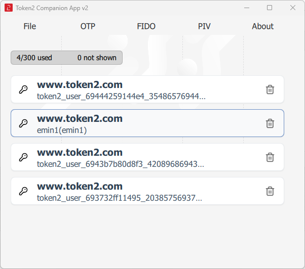 Passkey Management